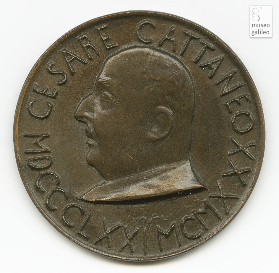 Cesare Cattaneo - obverse