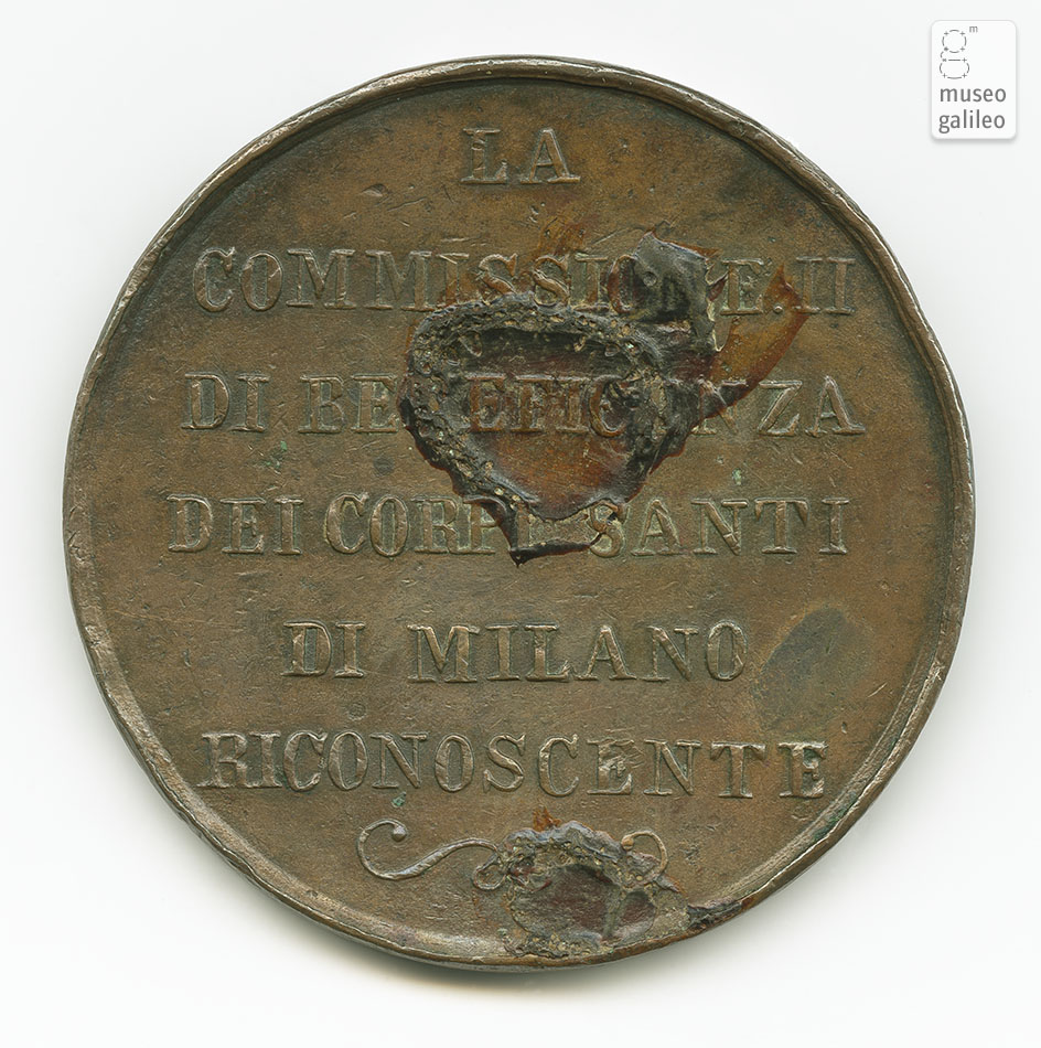 Benemerenza Colera (Milano, 1836) - reverse