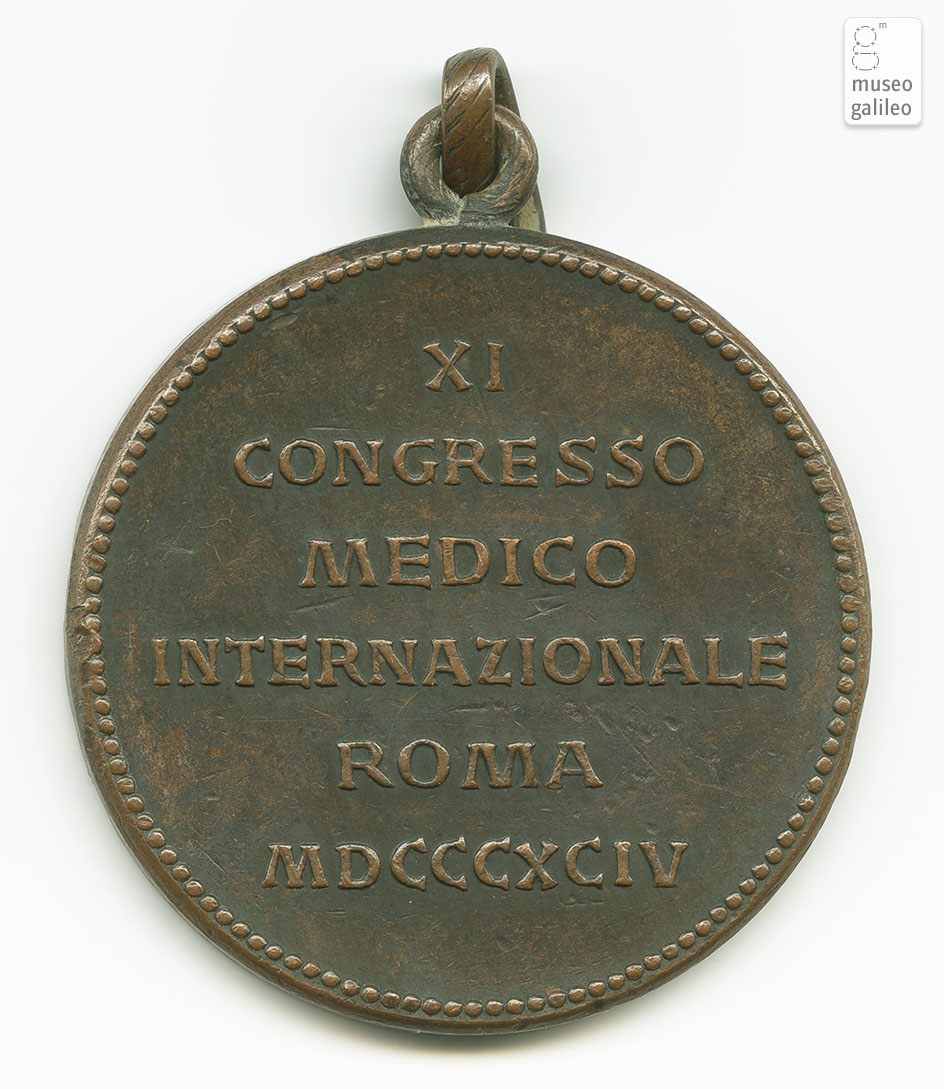 Congresso Medico Internazionale (Roma, 1894) - reverse