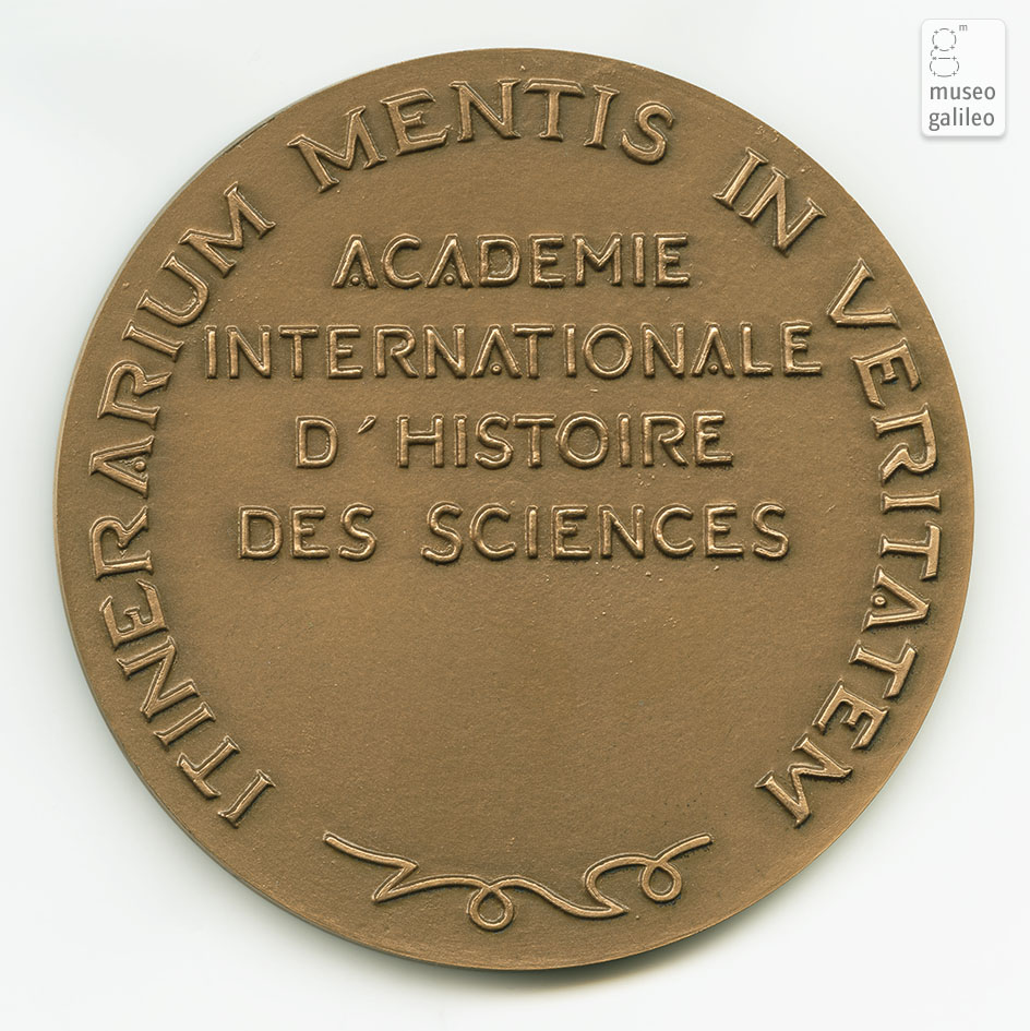 Académie Internationale d'Histoire des Sciences - reverse