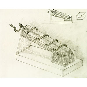 Archimedes’ screw or hydraulic screw
