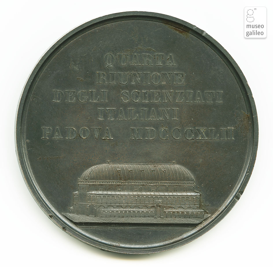 Congresso degli scienziati italiani (Padova, 1842) - reverse