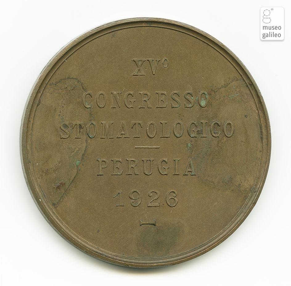 Congresso Stomatologico (Perugia, 1926) - reverse