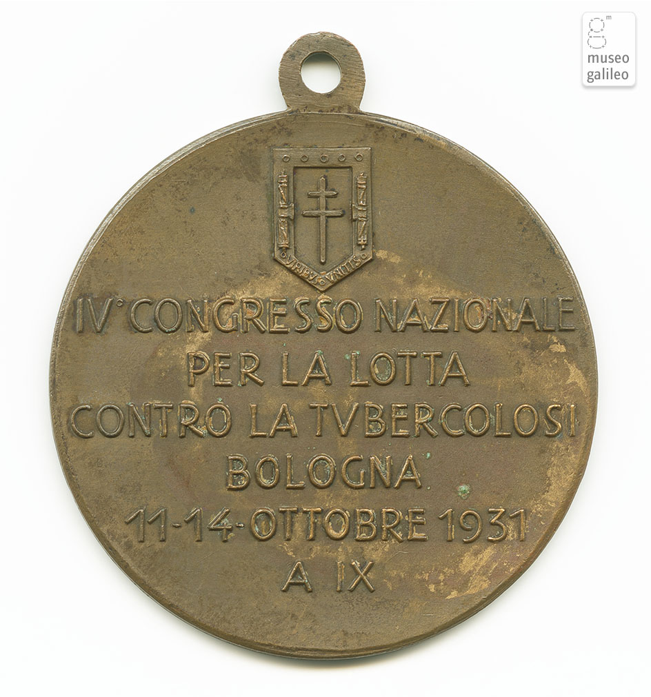 Congresso Nazionale Lotta contro la Tubercolosi (Bologna, 1931) - reverse