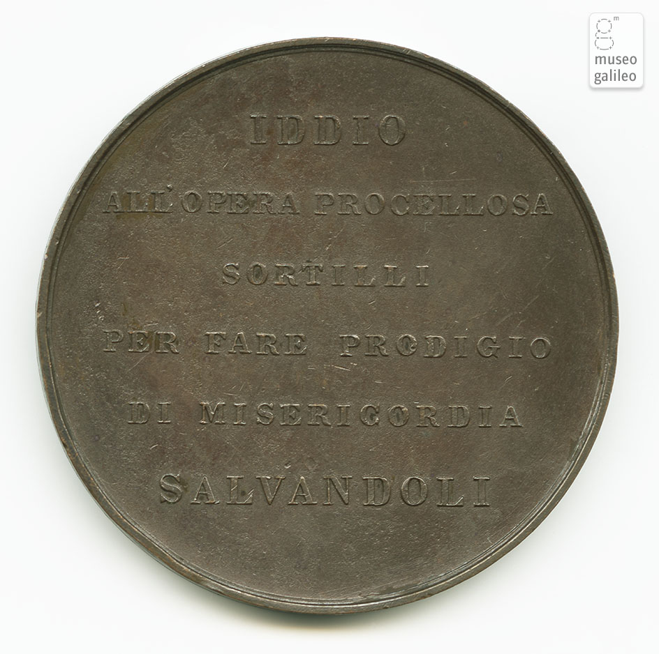 Arciconfraternita della Misericordia per il colera (Livorno, 1835) - reverse