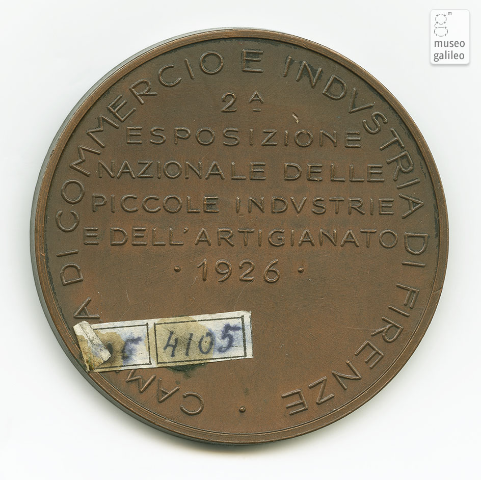Esposizione nazionale delle piccole industrie e dell'artigianato (Firenze, 1926) - reverse