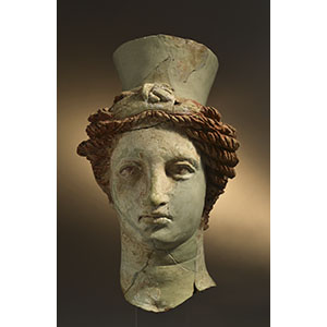 Head from a female bust