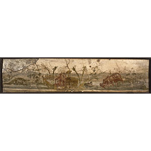 Fresco of a Nile landscape