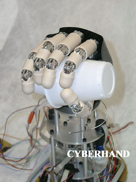 Robotic hand.