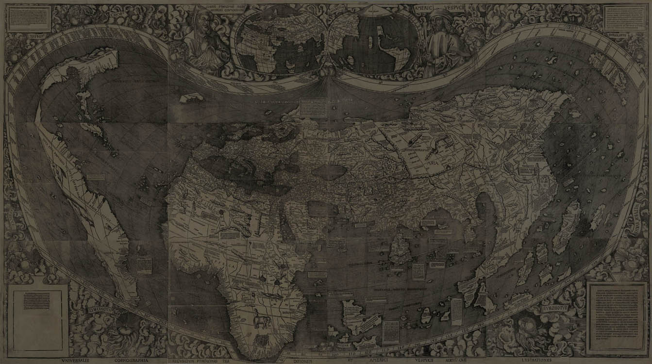 Waldseemüller’s extended world map